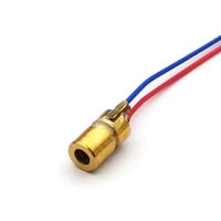 Laser Diode 650nm 3V, 5mw with Copper Head - Red