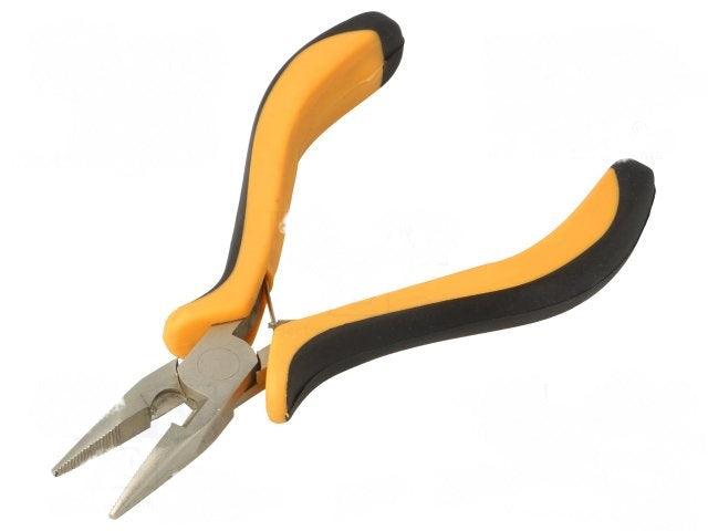 Nose Pliers half-rounded 130mm