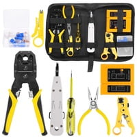 RJ45, RJ11, RJ12, CAT5, CAT5e, Portable LAN Network Repair Tool Kit