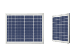 Solar Panel 12V, 40W (547x680x30mm) (Poly)