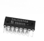 IC 74257 (QUAD 2-INPUT MULTIPLEXER)