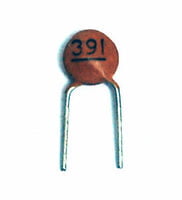 390pf, 50V Capacitor