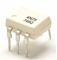 4N25 (Phototransistor Optocoupler IC)