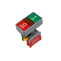 Switch Double Green/Red Stabl.pos 1 NC + NO 3A/230VAC 30mm