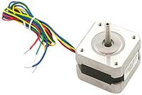 Stepper motor NEMA-17, 200 steps/rev, 12V, 350mA