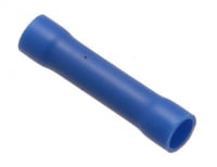 Insulated Butt Splice Tip, Wire Cross Section: 1.5 to 2.5mm2, Blue, 15A