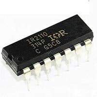 IR2110PBF Driver high-/low-side,gate driver -270÷130mA 1W 2CH