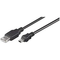 USB Cable 2.0, USB A Plug, USB B Mini Plug, 0.3 meters