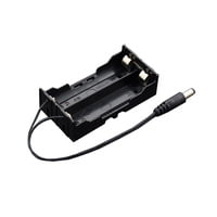 2x18650 Battery Holder with DC2.1 Power Jack