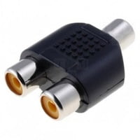 Mono RCA T Adapter, RCA Socket, RCA socket x2