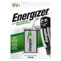 9v, 175mah, Rechargeable Battery (Energizer)