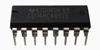 IC 744051 (8-CHANNEL ANALOG MULTIPLEXER)