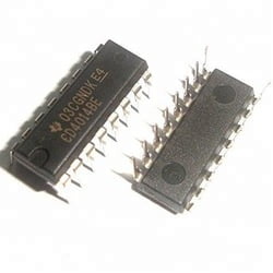 IC CD4014 (Static 8-Stage Shift Register)