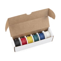 Hook-Up Wire Roll Kit, Solid Core, 22 AWG, 6 Rolls