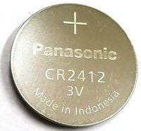 CR2412 Coin Lithium Battery 3V, 100mAh