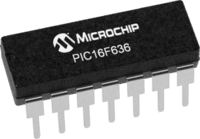 PIC16F636 (MCU 8-bit RISC 3.5KB Flash microcontroller)