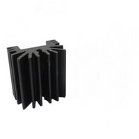 Heatsink  14 FINS 25MM ALUMINIUM BLACK