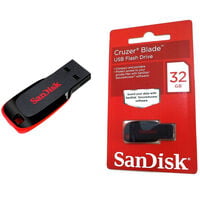 Sandisk 32GB Cruzer Blade USB2.0 Flash Drive