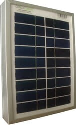 Solar Panel 12VDC, 5W (320x190x18mm) (Poly)