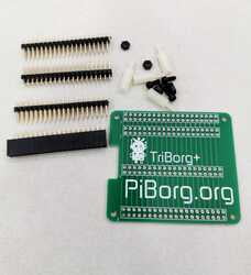 TriBorg Plus for Raspberry Pi GPIO Triplicator (40 Pin)