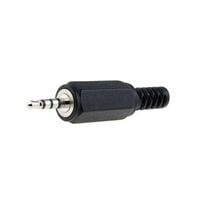 Audio Plug, Jack 2.5mm, Male with strain relief, 4 ways