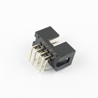 8 PIN BOX HEADER CONNECTOR 2.54MM RIGHT ANGLE