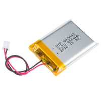 Rechargeable Lithium Battery, 3.7V, 400mAh