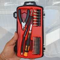 Screwdriver Set with 22pcs extension shaft for bits