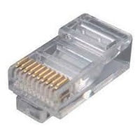 RJ50 Plug, 10 Pin, IDC, Crimped