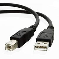 Printer Cable, Cable USB A plug, USB B plug, 1 meter