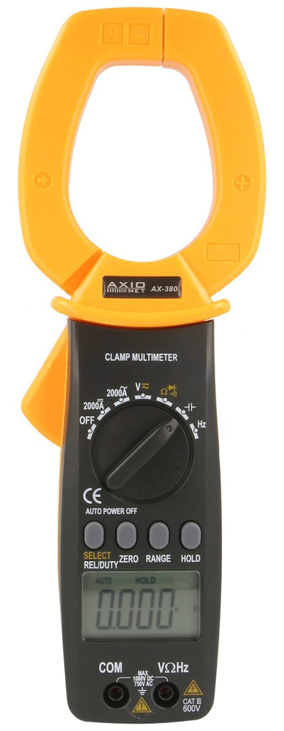 Digital Clamp Meter 750VAC/1000VDC, 2000A