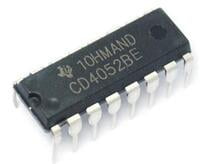 IC CD4052 (Dual 4-Channel Analog Multiplexer Demultiplexer)