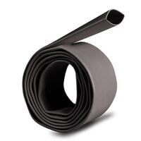 Heat Shrink, size: 50.8mm, black, (by meter)