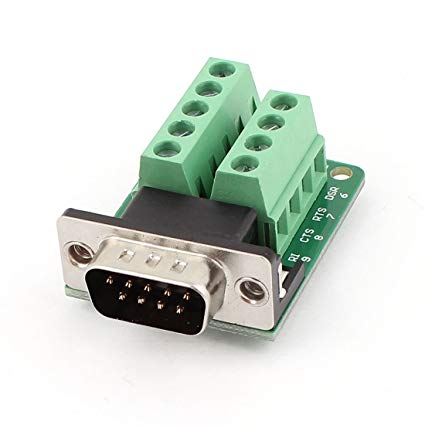 DB9 Male Adapter to Terminal Board Signal Module