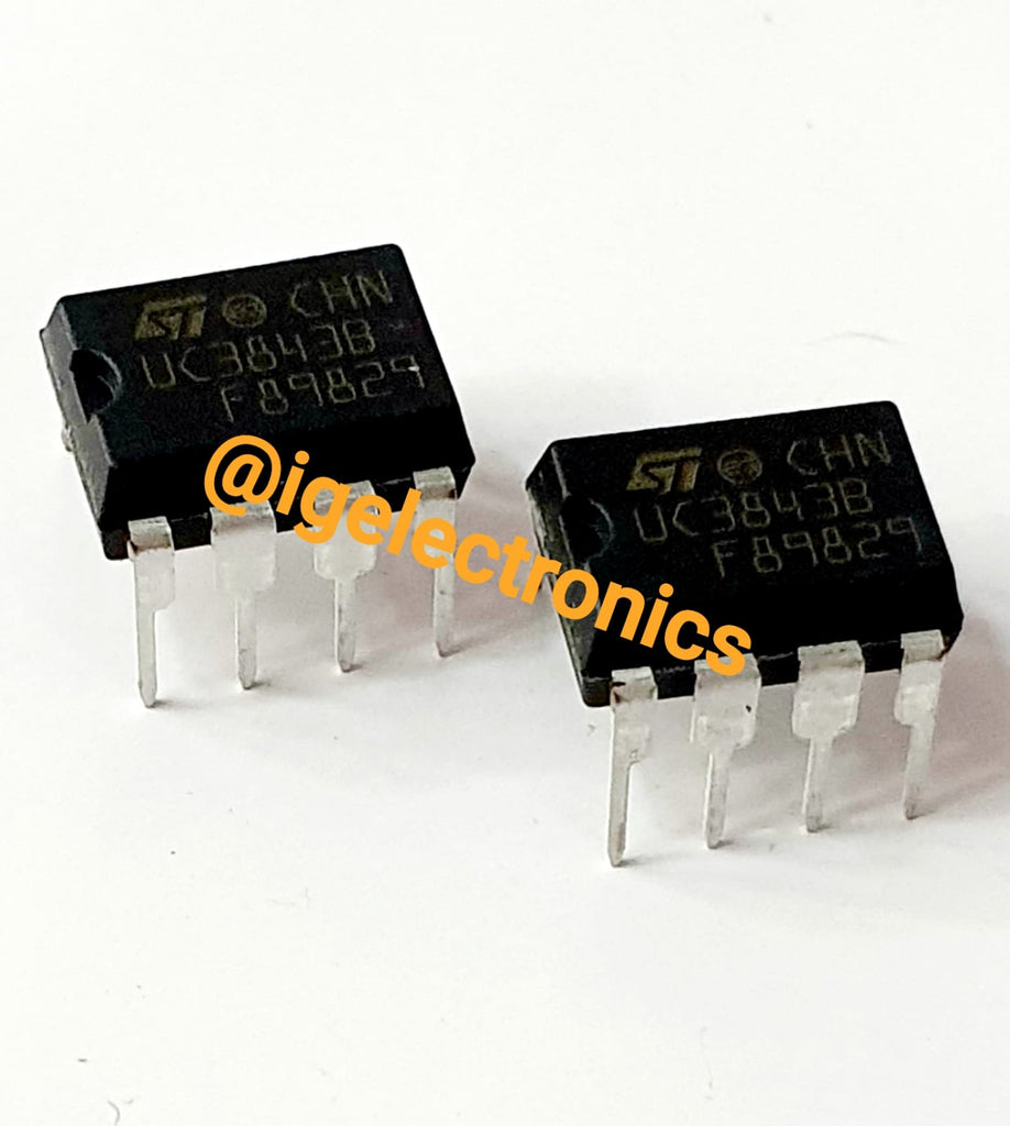 UC3843BN  PMIC PWM controller 1A 48÷500kHz Channels 1 DIP8