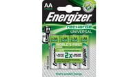 Rechargeable Battery, AA, 1.2V, 1.3Ah, Brand: Energizer, 4Pcs