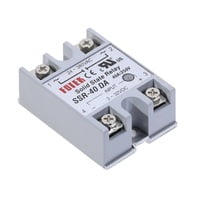 Solid State Relay SSR-40DA, 40A, 3-32V DC TO 24-380V AC