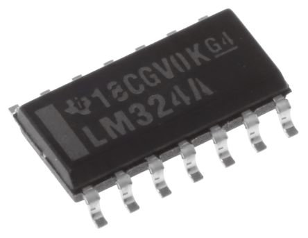 LM324AD Quadruple Operational Amplifier (SMD)