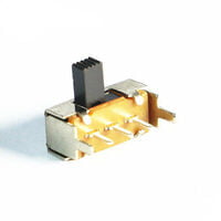 SLIDE SWITCH SIDE KNOB 1P2T THROUGH HOLE 0.5A 50VDC