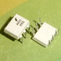 4N33 (Photodarlington Output, Optocoupler IC)