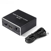 HDMI-compatible Audio Extractor Stereo, Optical TOSLINK SPDIF, 3.5mm HDMI Audio Splitter