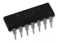 IC CD4030 (Quad 2-Input Exclusive OR (EXOR) Gate)