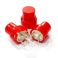 Tact Switch 4P Red and White