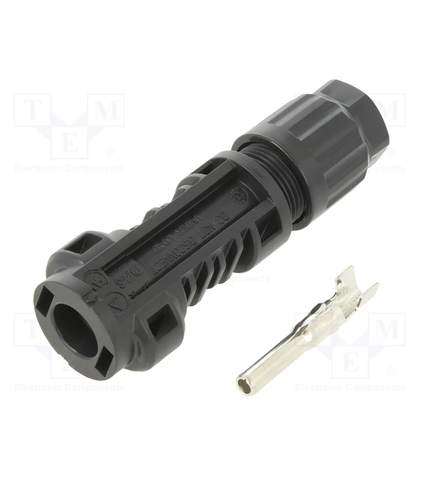 Solar Connector, Male, 4 to 6mm2, 25A