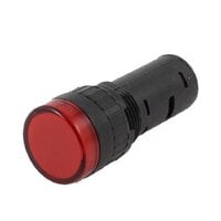 Red Led Indicator Pilot Lamp Panel Mount 24V, 16mm