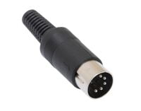 MIDI Connector, 5 Pin, Male