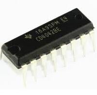 IC CD4042 (CMOS Quad Clocked D Latch)