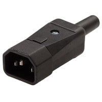 AC Connector Supply Plug, Male, Straight, 10A, 250VAC