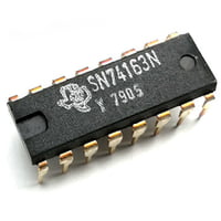 IC 74163 (4 bit Binary Counter)