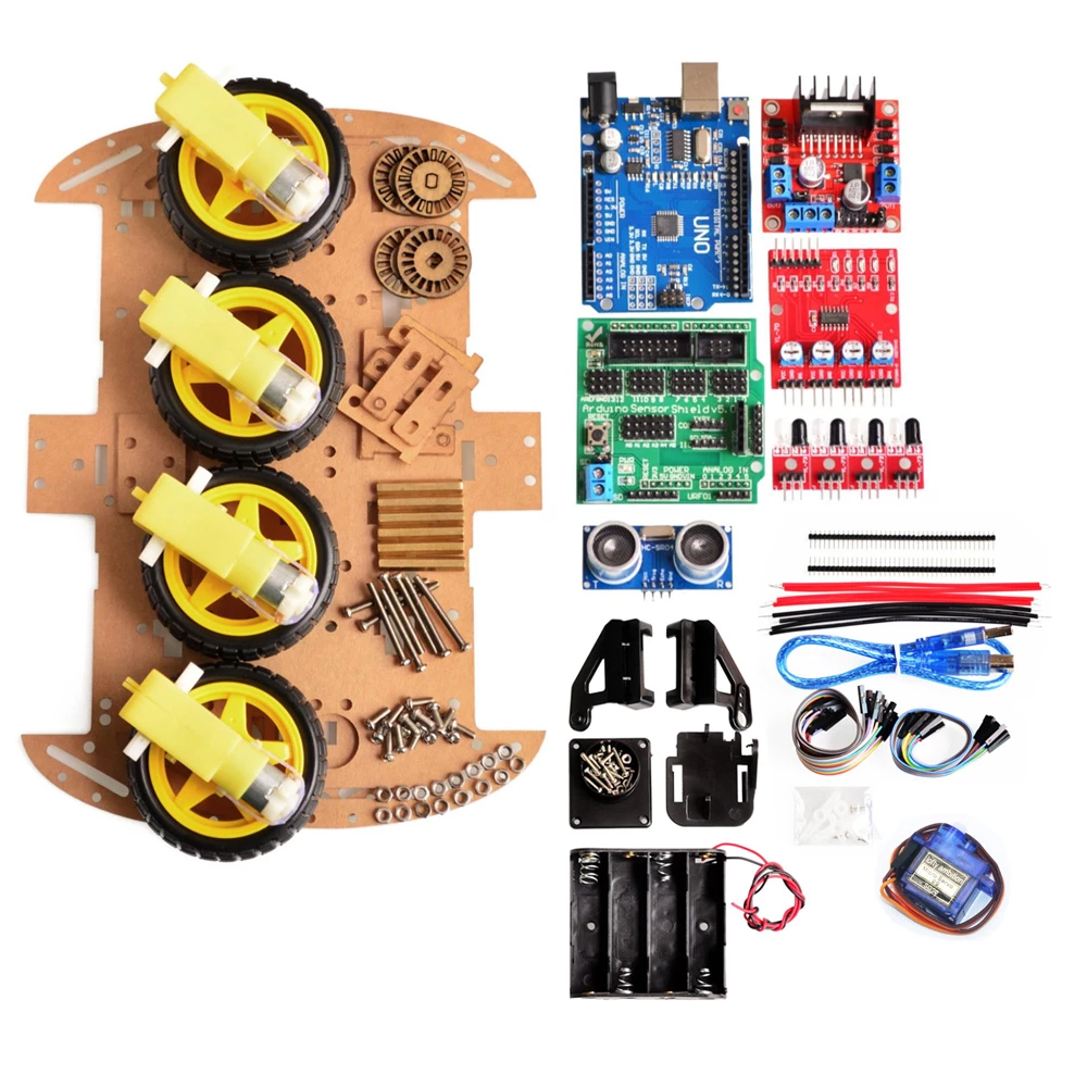 4WD Smart Arduino Robot Car Chassis Kit